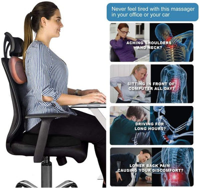 Car And Home Massage Pillow Electric Massager For Neck